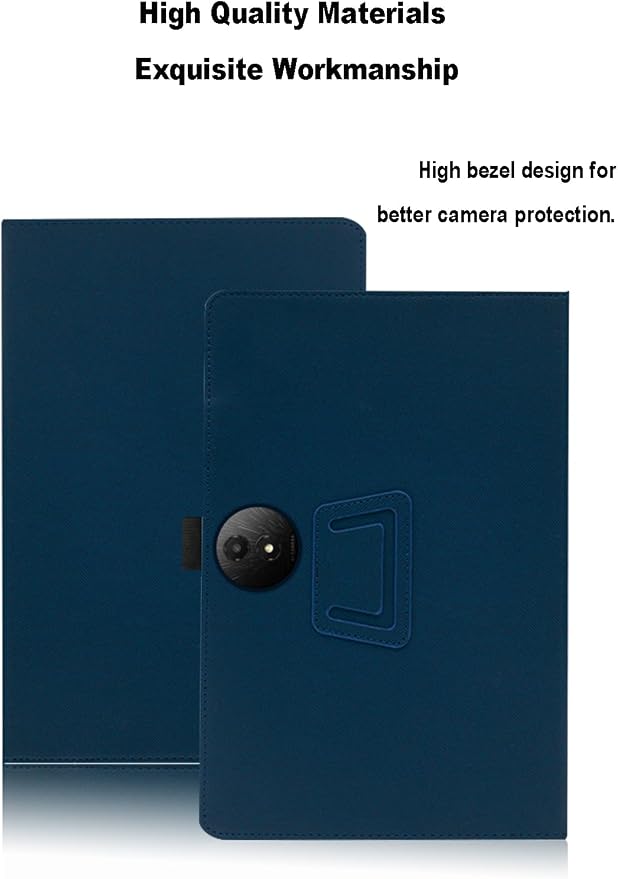 Case for TCL Nxtpaper 11 Plus 11.5 inch TCL Nxtpaper 11 Plus Tablet Case Folding Stand Protective Cover with Pencil Holder and Wrist Strap Full Protection. (Black)