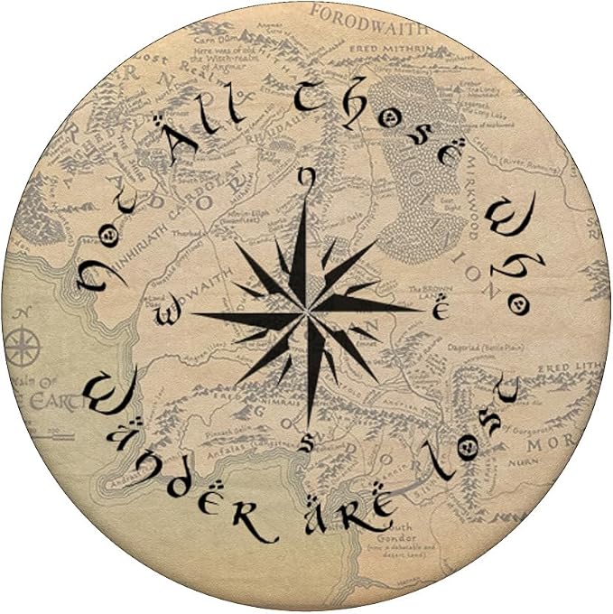 Not All Those who Wander are Lost PopSockets Adhesive PopGrip