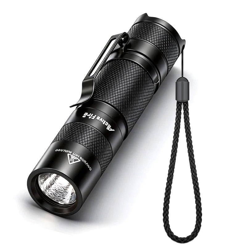 ACTIVEFIRE Mini AA Pen Portable LED Light, Super Bright, Waterproof Keychain Torch, Clip-on Light, Powered by AA or 14500 Batteries