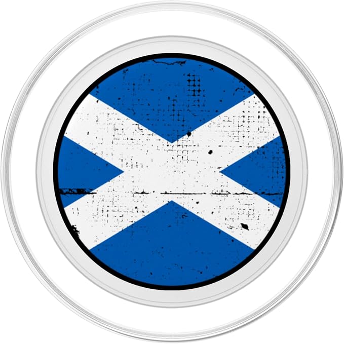 Scotland Vintage Scottish Flag Scotsman PopSockets Adhesive PopGrip