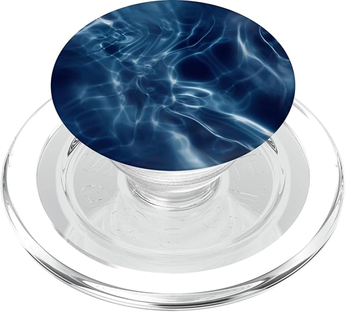 Cell Phone Button Pop Out Holder for Hand Watercolor Blue PopSockets PopGrip: Swappable Grip for Phones &amp Tablets