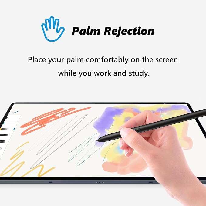 2 Pack Galaxy Tab S10 Ultra S Pen for Samsung Galaxy Tab S10 Ultra/S10 Plus/S10 Lite Stylus Pen Replacement for Galaxy Tab S10 Plus/S10 Ultra/S10 Lite All Versions S Pen (Black)