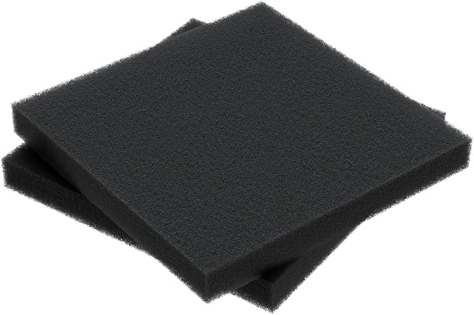 Pawfly 9" L x 9" W Aquarium Filter Media Sponge Aquarium Filter Media Pad