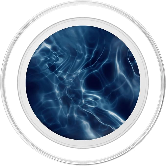 Cell Phone Button Pop Out Holder for Hand Watercolor Blue PopSockets PopGrip: Swappable Grip for Phones &amp Tablets