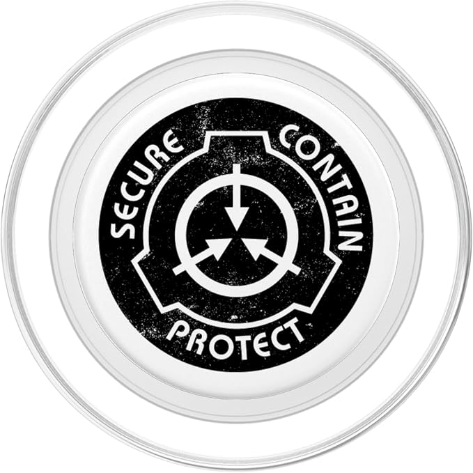 SCP Foundation Logo Phone Grip PopSockets Adhesive PopGrip