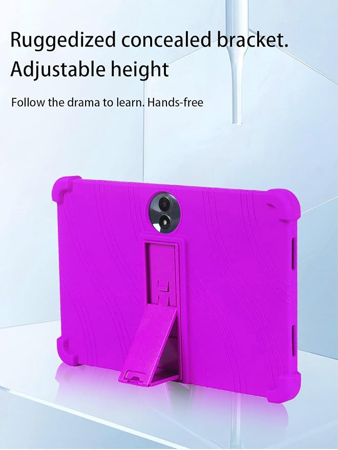 for TCL NXTPAPER 11 Plus Android 15 Gaming Tablet11.5 2.5K Ultra Clear Display Tablet Model CaseSoft Silicone Adjustable Stand Cover Lightweight Kids FriendlyBlack.