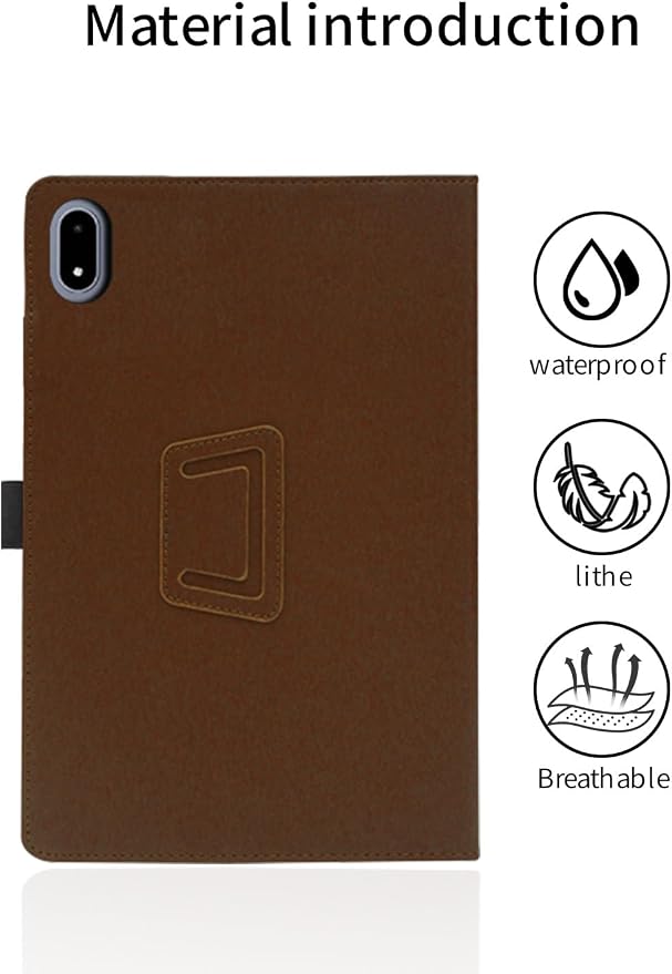 for OnePlus Pad 3 2025 13.2 Inch Android Tablet CaseBOVUGAC Folding Stand Protective Cover with Pencil Holder and Wrist StrapFull Protection Premium PUScratch Resistant(Black)