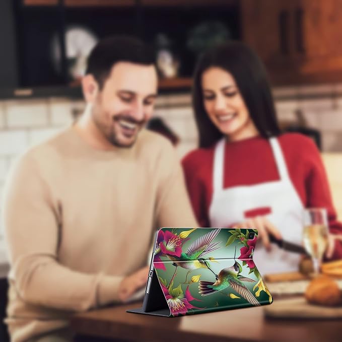 for Samsung Galaxy Tab S6 Lite Case 2022/2020 Release with Adjustable Stand &amp Auto Wake/Sleep Feature Smart Protect Cover Case for Samsung Tab S6 Lite 10.4 inch - American Flag