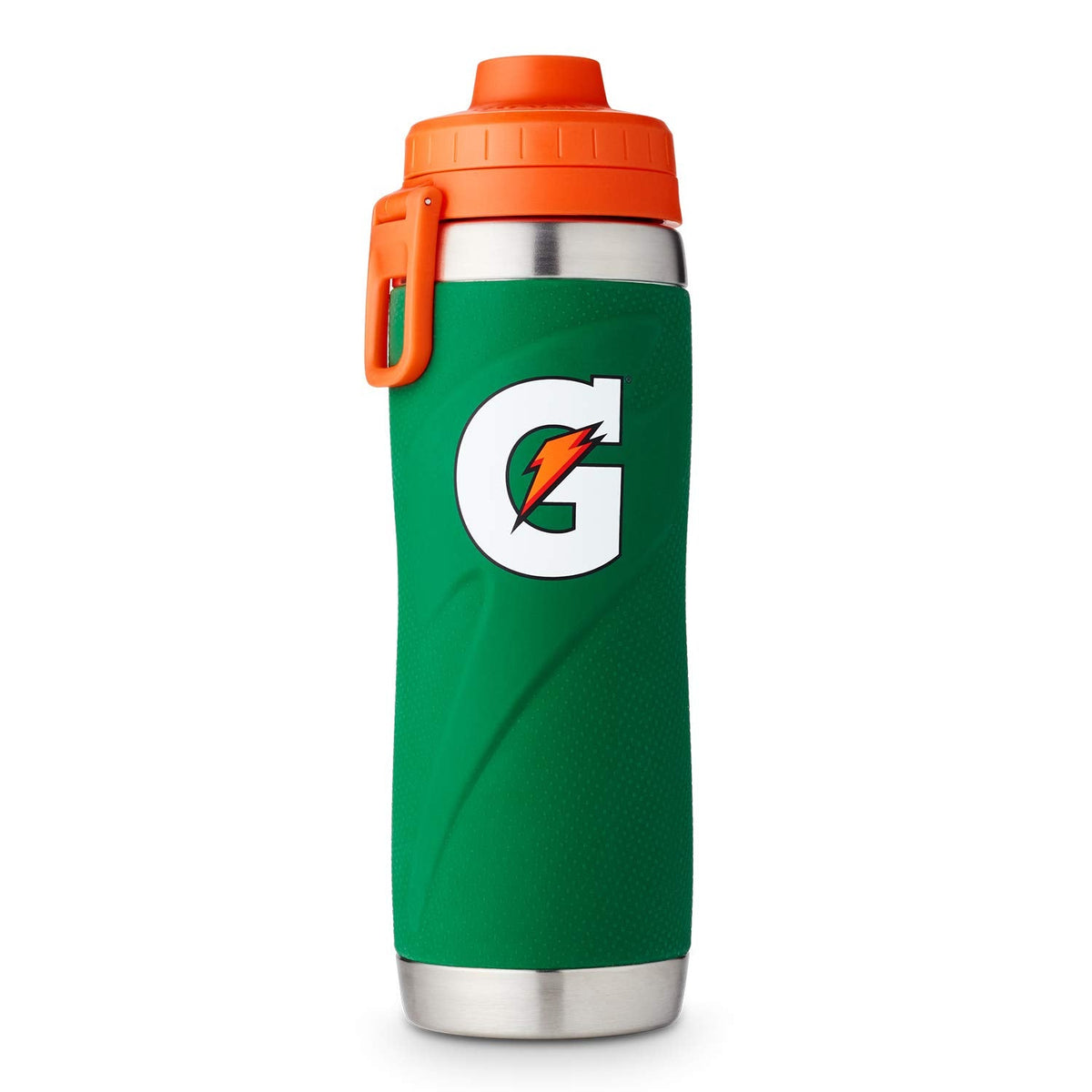 Gatorade Stainless Steel Sport Bottle, 26oz, Double-Wall Insulation, Green , 26oz (Pack of 1)