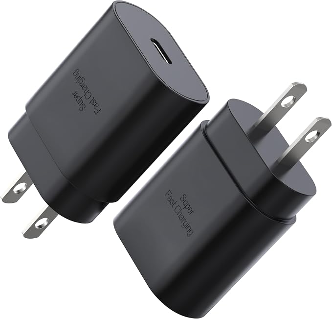 TT&ampC 2-Pack 30W USB C Charger Block Wall Power Adapter for iPhone 171615 | PD 3.0 fast charging Block Compatible with iPhone 17/16/15/14/13 Pro Max series iPad Pro &amp Galaxy S26/S25/S24 (