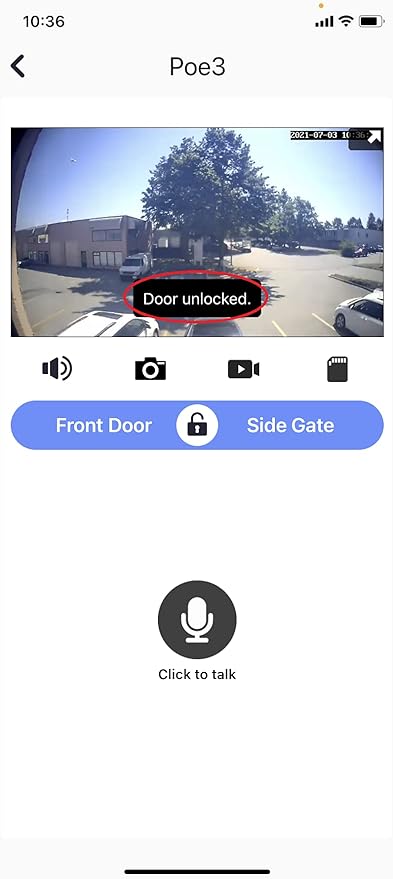 GBF Smart Full IP Video Door Station/Smart Video Intercom System for 3 Unit Apartment (GBF-PL963PM3U-POE)- 1080P Camera, Built in POE, Control Two Locks remotely, Smart Keypad