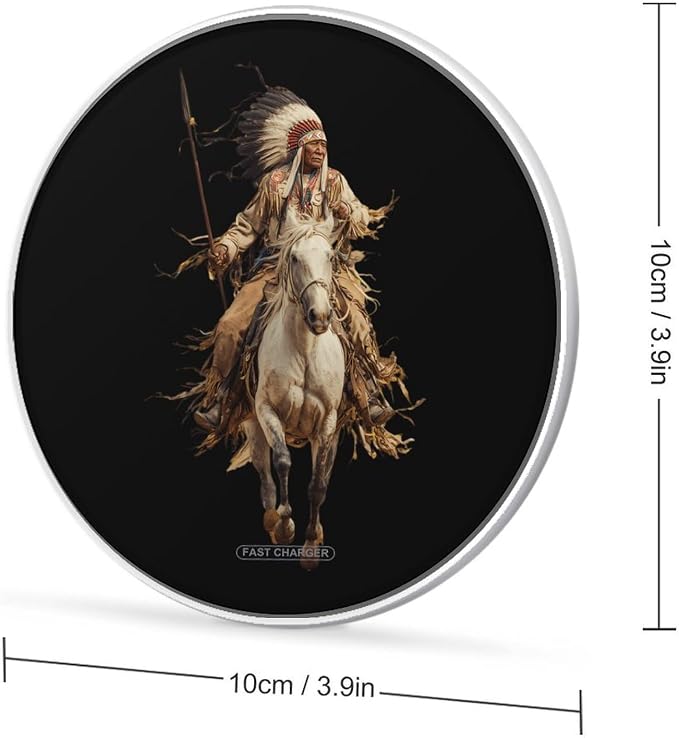 Wild West Indians Wireless Charger Portable Charging Pad | LightweightAll Smartphone