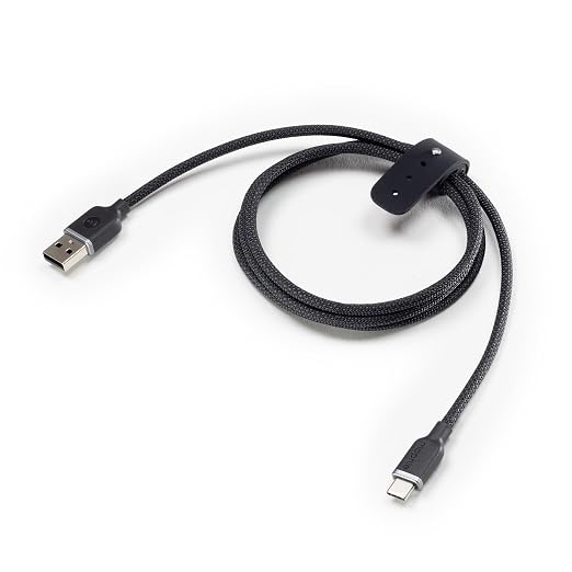 Mophie Charge Stream USB-C to USB-C 3m/10ft Cable - 60W Power Delivery Enduraflex Silicone Ultra-Durable Braided Design for Everyday Use