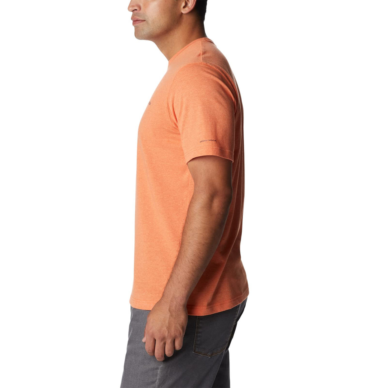 Columbia Men's Thistletown Hills Short Sleeve, Desert Orange Double Dye, 2X Big