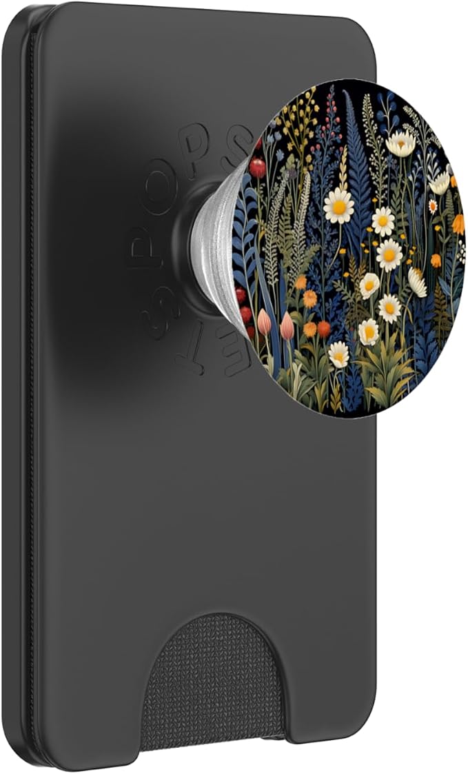 Wildflower Flowers Design Floral PopSockets PopGrip for MagSafe