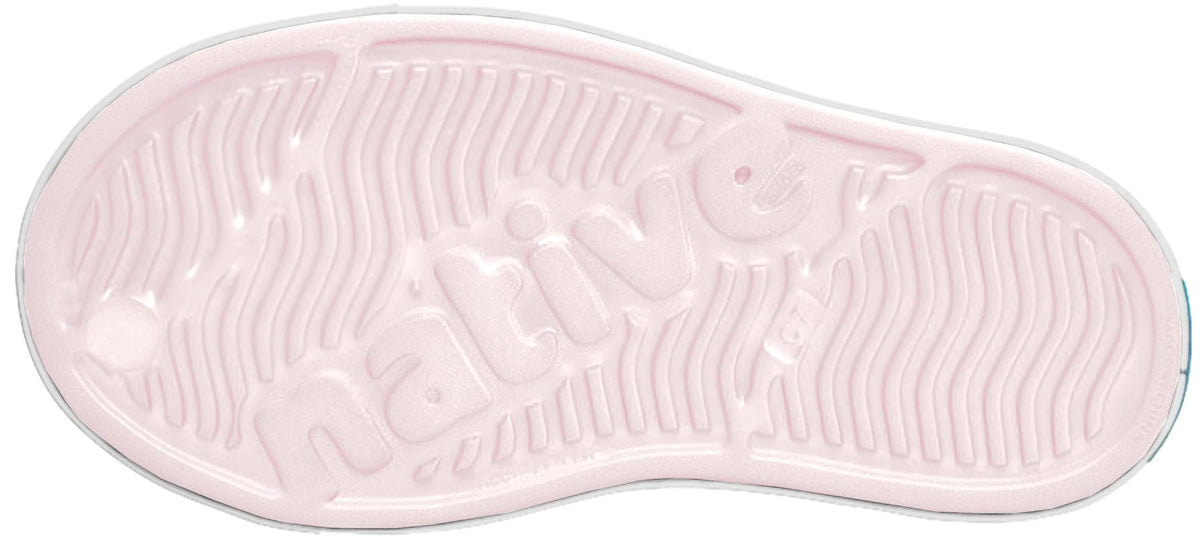 Native Shoes Unisex-Kids Jefferson Sneakers, Milk Pink/Shell White, 6 Big Kid