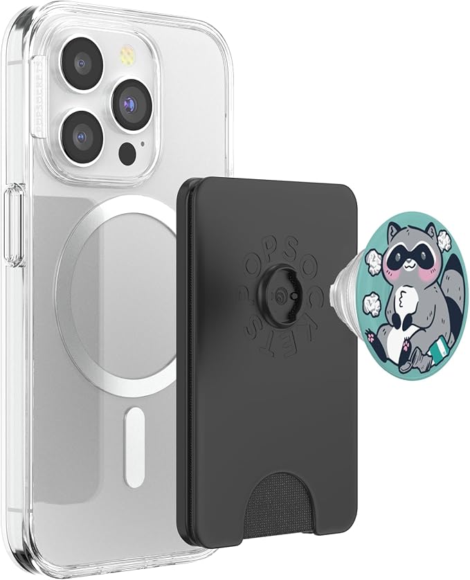 PopSockets Phone Grip - Trash Raccoon PopSockets Adhesive PopGrip