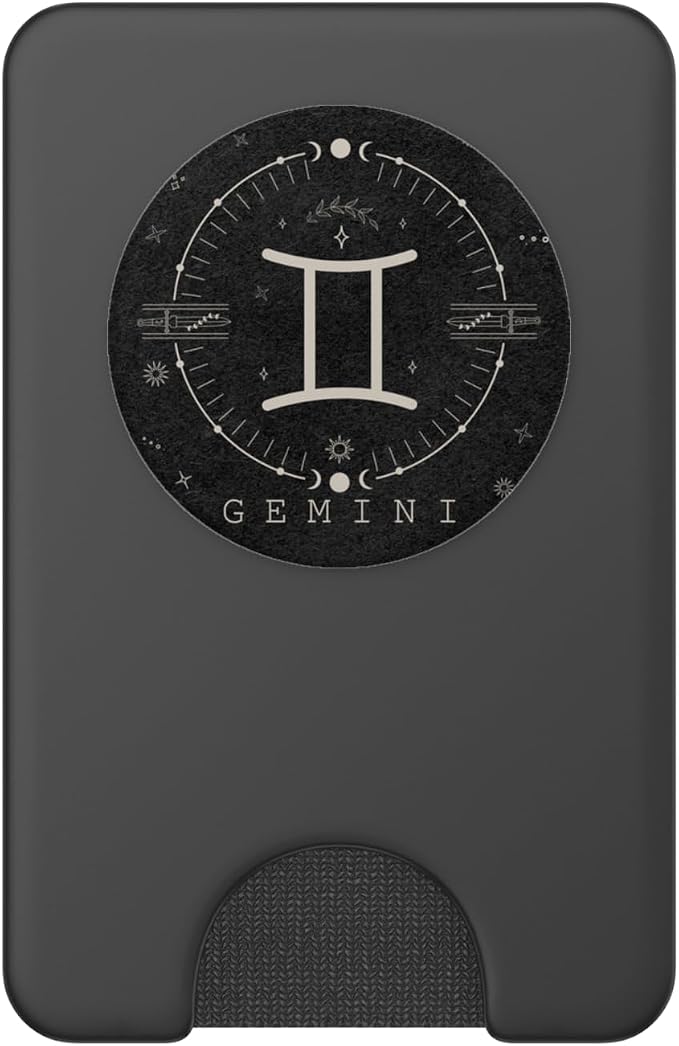 Aesthetic Gemini Zodiac Sign Astrological Stars Celestial PopSockets Adhesive PopGrip