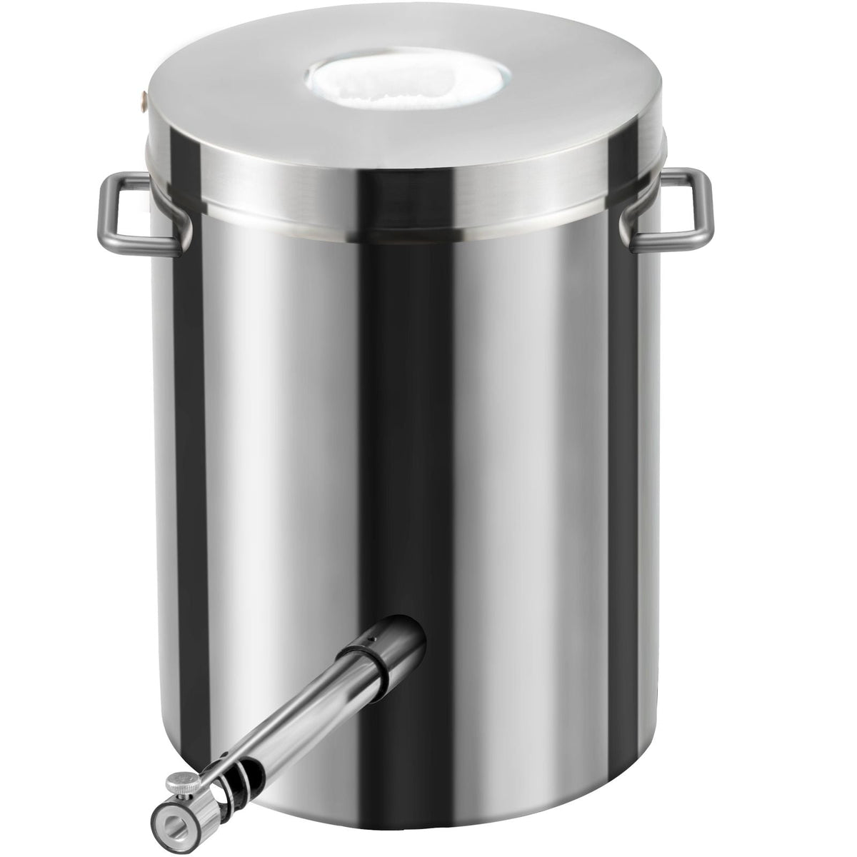 6KG Propane Melting Furnace Kit, Large Capacity Foundry Home Kilns, Blacksmithing Forge with Crucible & Tongs Kiln, Stainless Steel, For Metal Scrap Recycle, Gold Copper Silver Casting