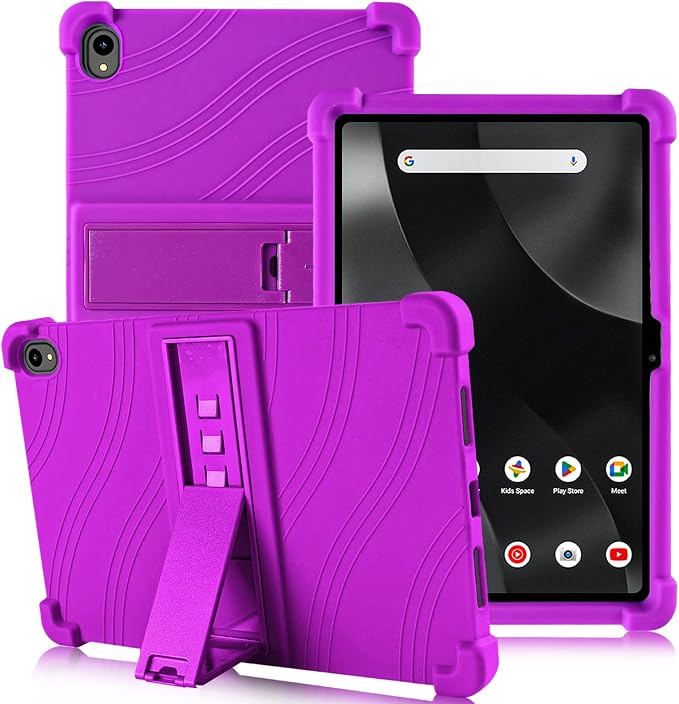 ATOOZ for Onn. 12.1 inch Tablet Pro Case 2024 (Model:100146663)Silicone Case for Onn 12.1 Tablet Pro with Stand (Black)
