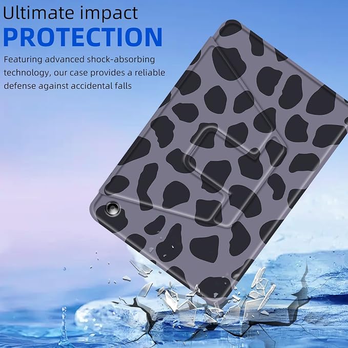 for Amazon Fire Max 11 2023 Release Table Case 11'' Rotating Auto Wake Sleep Leather Table Case for Amazon Fire Max 11 2023 Release Stand Bird Flowers Design for Woman Man