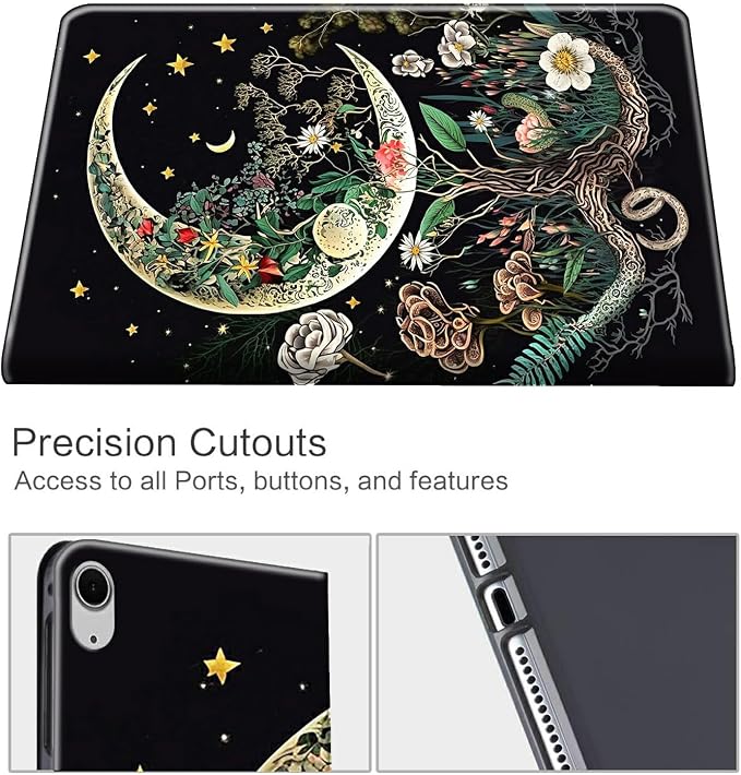 for iPad Air 11 (2024)/ iPad Air 6th/5th/4th Gen Case (2025/2024/2022/2020) 10.9 Inch CaseBEOTIWAD Shockproof Slim PU Leather Stand Protective Cover with Auto Sleep/Wake-Bible Verses Philippians 4-13