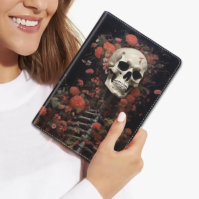 Case for iPad (A16) 11th Generation 11 Inch 2025 / iPad 10th Generation 10.9 Inch 2022 Ultra-Thin Multi-Angle Protective Cover with Auto Sleep/Wake A Dark Horse