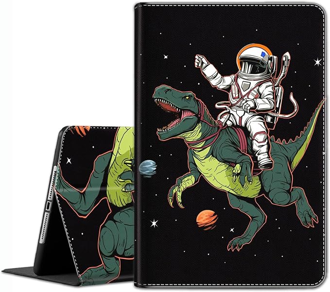 Case for iPad A16 11th Gen 11 Inch (2025) 10th Gen 10.9 Inch (2022) Model A3354 A3355 A3356 A2696 A2757 A2777 ，Slim Fit Standing Cover with Auto Sleep/Wake，Frog Playing Guitar