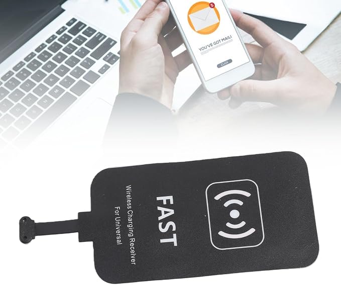 Long Distance Wireless Charger Wireless Charging Receiver Wireless Charger Receiver Charging Adapter Charging Receiver Patch Module Chip 5V 2A 10W for Micro USB Reverse Interface Phone