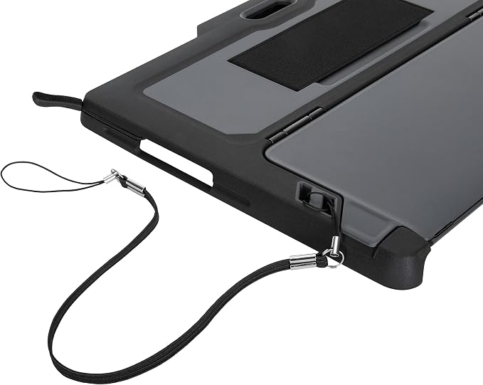 Targus Protect Case for Microsoft Surface Pro 9 Rugged Drop-Tested Protection with Kickstand Stylus Holder and Precise Cutouts for Ports Black (THD918GLZ)