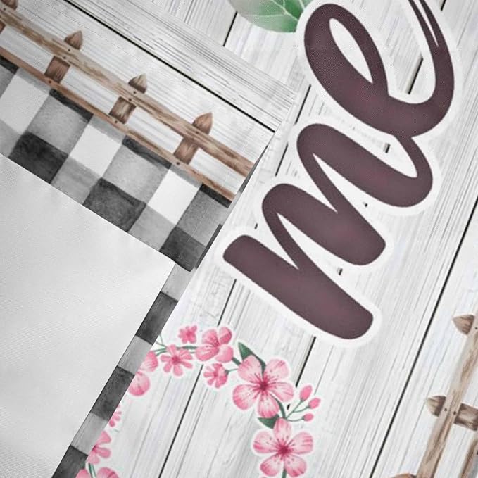 Spring Flowers Curtain Valances