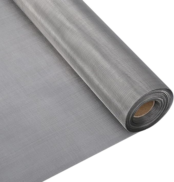 304 Stainless Steel Woven Wire Mesh, Metal Mesh Panel, 150 Mesh Ultra-Fine