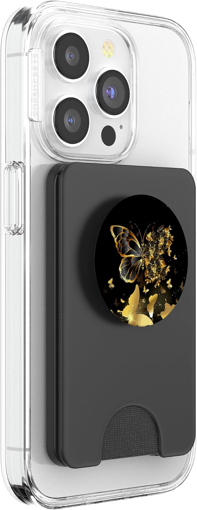 Butterfly Ladies Butterfly Decoration Golden Butterfly PopSockets Adhesive PopGrip