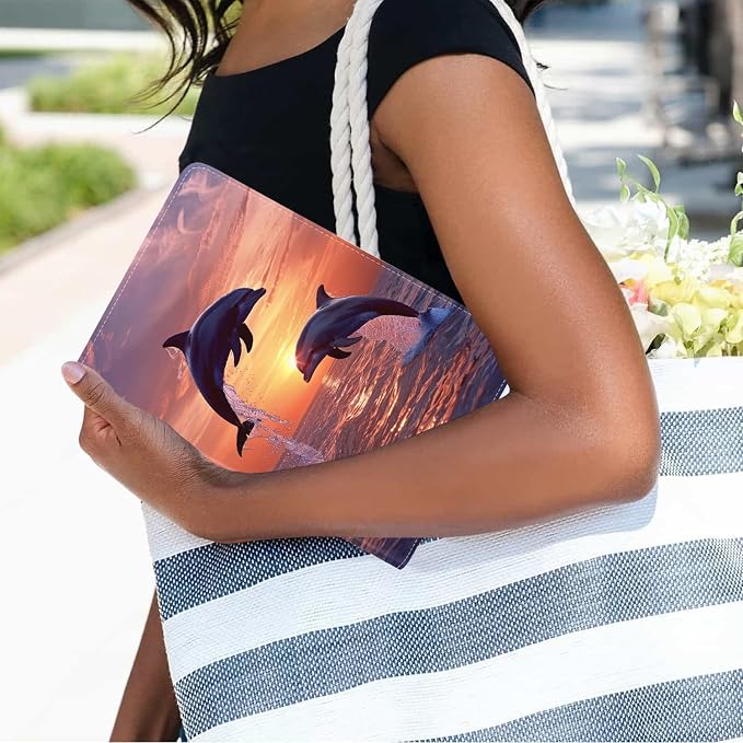 Case for Samsung Galaxy Tab S10 Plus 2024/ S9 Plus/ S9 FE Plus 5G 12.4 Inch 2023 Premium PU Leather Stand Folio Cover with Auto Sleep/Wake Abstract Colorful Dog