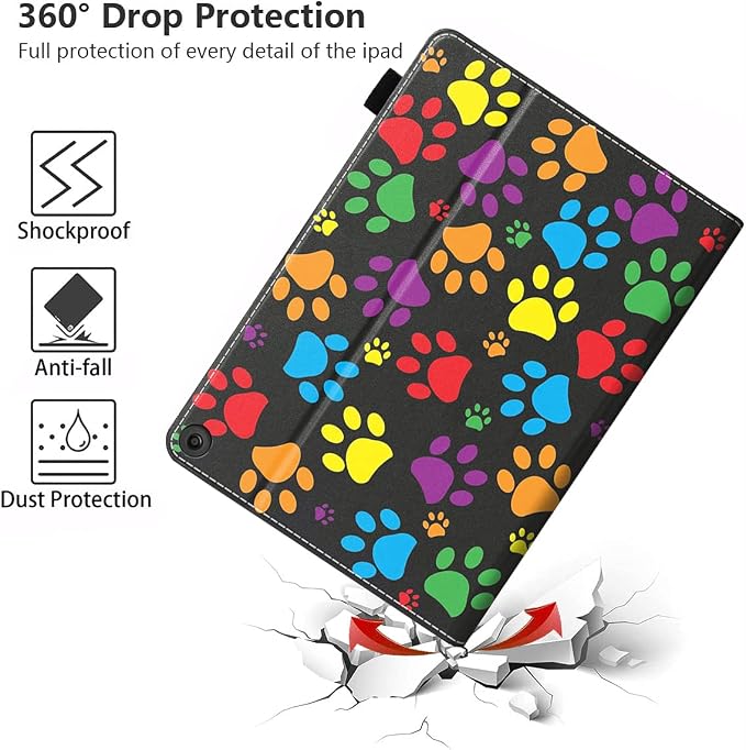 Case for All-New Amazon Kindle Fire HD 8/Fire HD 8 Plus Tablet (12th/10th Generation 2022/2020 Release) - Premium PU Leather Cover with Auto Sleep Wake Bible Verse Jeremiah 29:11