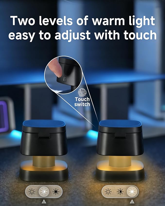 4-in-1 Wireless Charging Station 15W Fast Charging with Adjustable Night Light Multi Device Charging Station Compatible with iPhone 15/14/13/12 Series Apple Watch AirPods – Black