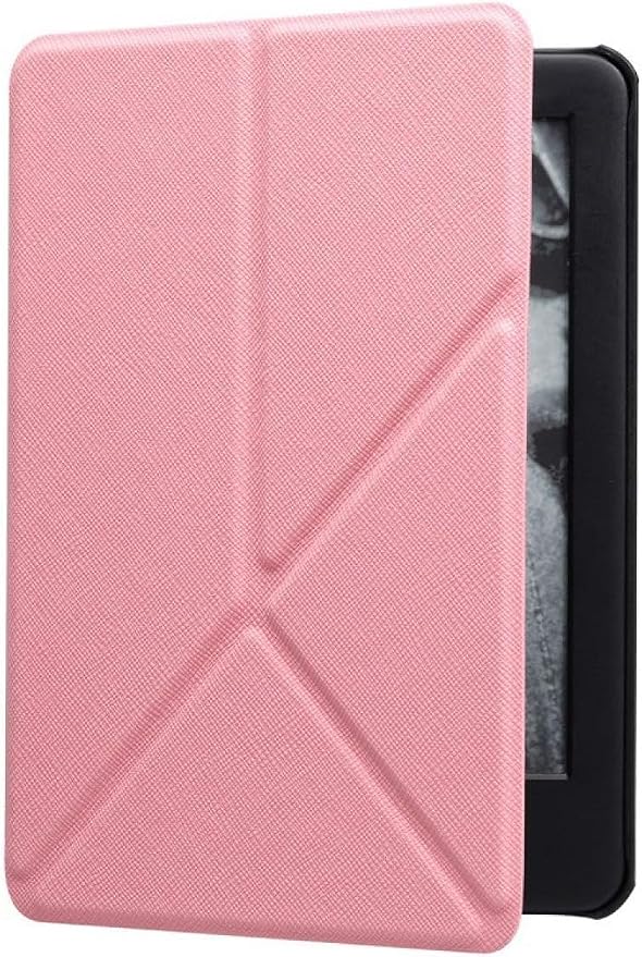 Case for 6 Kindle 11th Generation 2024/2022 Standing Origami Slim Shell Cover with Auto Wake/Sleep for Kindle 11th Generation 2022/2024 Released E-Reader Black