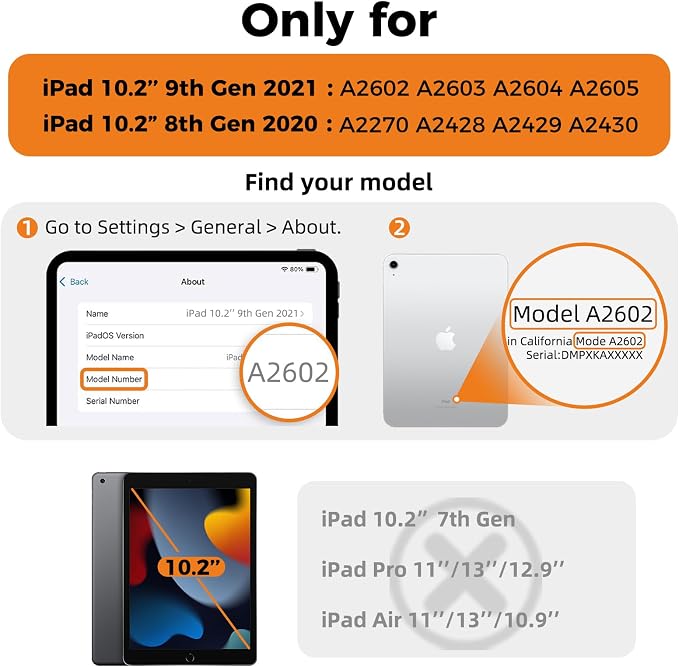 2 Pack iPad screen protector Tempered Glass with Application Tray Screen Protector for iPad A16 2025 11th/10th Generation 2022 (11-In/10.9) Touch Sensitive Scratch Resistant Easy to Install