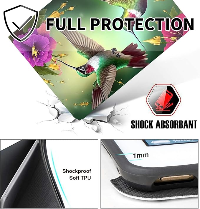 for 10.1 Amazon Fire HD 10 Tablet (13th Generation 2023 Release)PU Leather Multi-Angle Anti Slide Stand Cases with Auto Wake/SleepAnimals Dog Paws Galaxy
