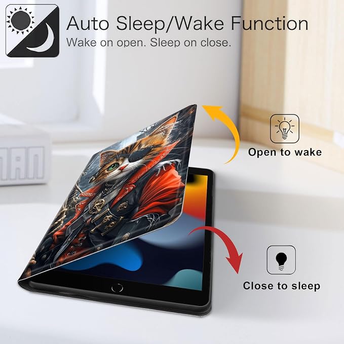 for iPad 11th Generation (A16 2025) 11 / iPad 10th Gen 10.9 2022 Case 360° Rotating PU Leather Stand Cover with Auto Sleep/Wake Shockproof TPU Backl Two Dragons Fighting