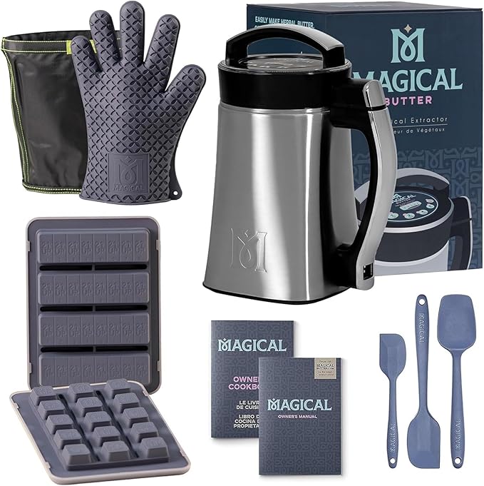 Magical Butter MB2e Starter Bundle - Herb Infuser with 8mL Gummy Mold