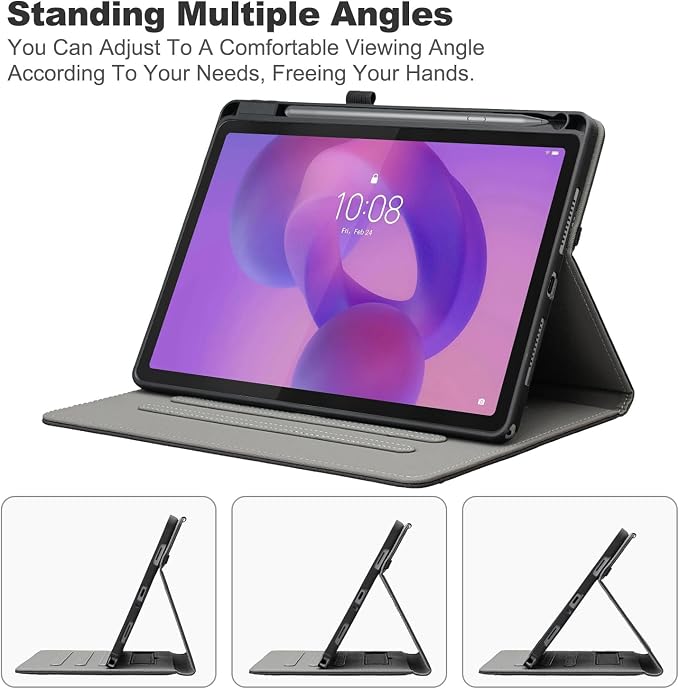 Tablet Case for Lenovo Idea Tab Plus 12.1 InchBlack