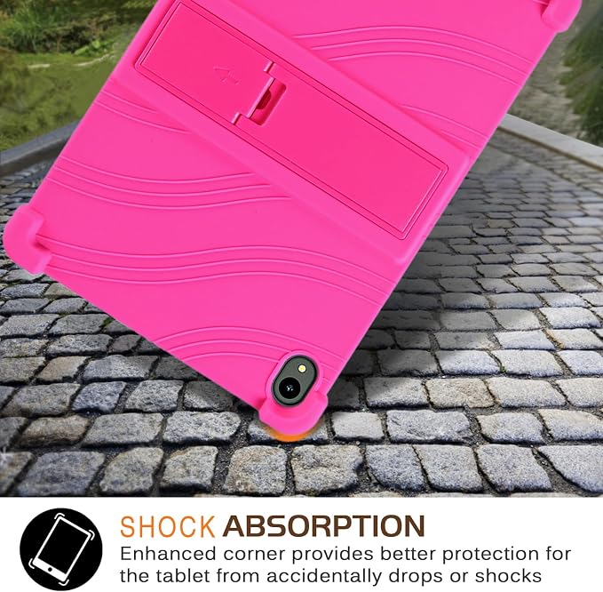 ATOOZ for Onn. 12.1 inch Tablet Pro Case 2024 (Model:100146663)Silicone Case for Onn 12.1 Tablet Pro with Stand (Black)