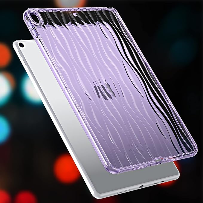 Dteck for iPad Air 3rd Gen (2019) / iPad Pro (2017) Case 10.5 Shockproof Protective Case with Kickstand Hard Plastic Shell 3-Layer Protection Drop Proof Sturdy Rugged Tablet Cover (Aqua+Rose)