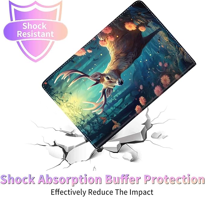 Case for iPad Mini 5/4/3/2/1 Durable Shockproof Protective Cover for Apple 7.9 inch iPad Mini 1st2nd3rd4th5th Generation，Blue Dragon