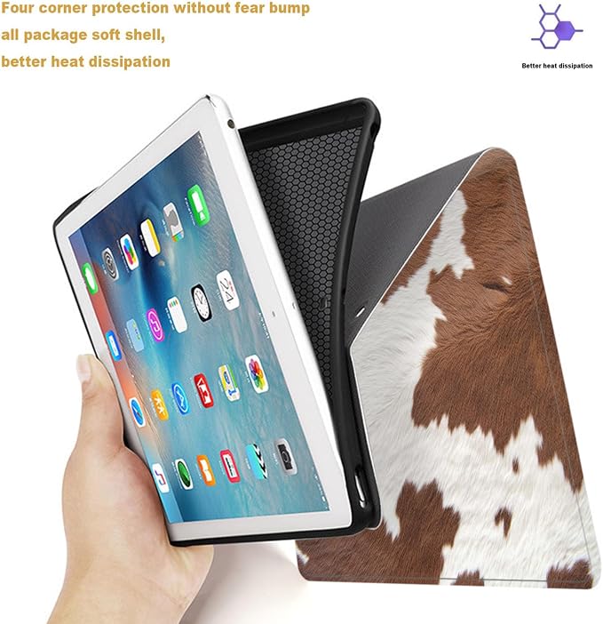 Tablet Case for 6 All-New Kindle (11th Generation2024/2022 Release)Shockproof Protective Cover with StandAuto Wake/SleepAmerican Flag Deer