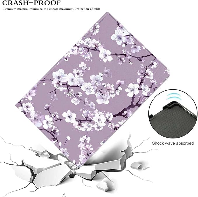 Case for iPad 9th/8th/7th Generation (2021/2020/2019) 10.2-inchSlim PU Leather Cover Adjustable Stand Auto Wake/SleepAurora Over Mountains
