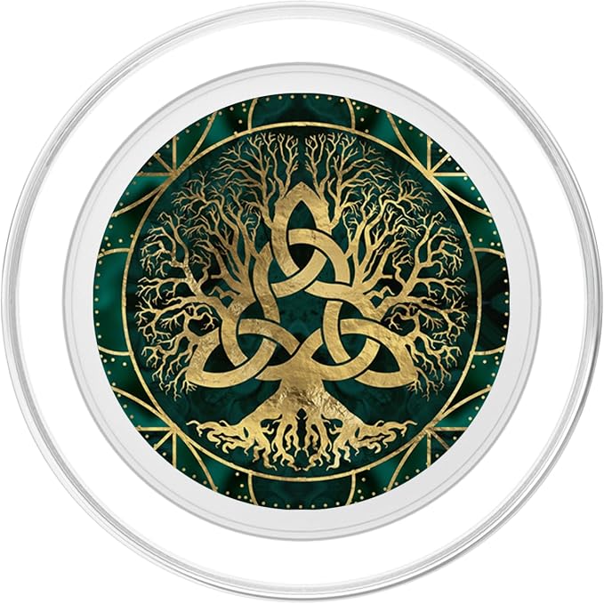 Tree of life with Triquetra PopSockets Adhesive PopGrip