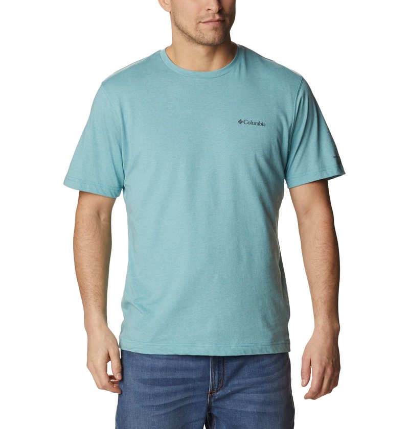 Columbia Men's Thistletown Hills Short Sleeve, Shasta Heather, 4X Big
