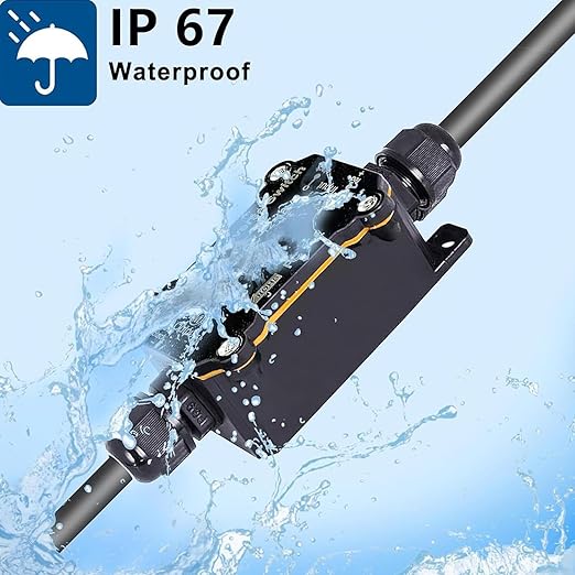 URANT Remote Control Switch,Waterproof Switch DC 12/24/48 Volts 20A,Wireless 433 MHz Transmitter-Receiver Kit,164 Ft Long-Distance Control,Suitable for Water Pumps,Lights,Fans,Vacuum Cleaners